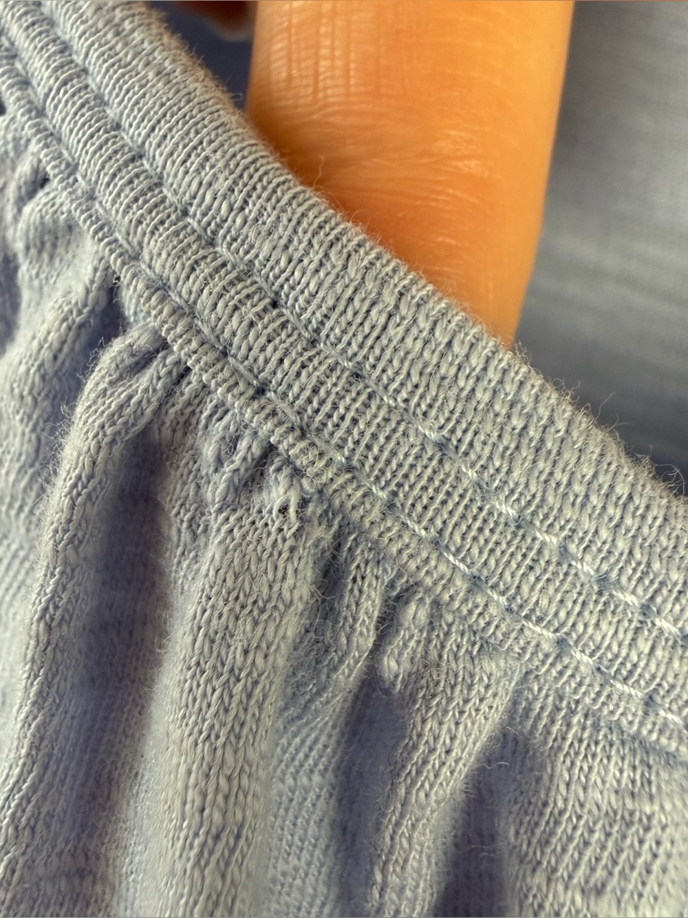 Pact Organic Cotton Relaxed Slub Tank Maxi Dress Light Blue Periwinkle - Picture 6 of 9